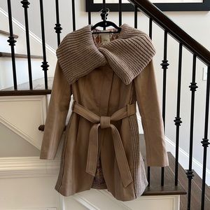 Anthropologie Camel Coat